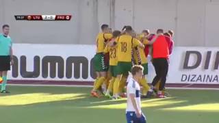 Литва U-21 - Фарерские острова U-21. Обзор матча