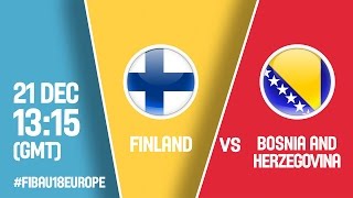 Финляндия до 18 - Босния и Герцеговина до 18. Обзор матча