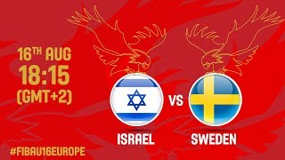 Израиль до 16 - Швеция до 16. Обзор матча