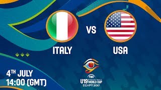 Италия до 19 - США до 19. Обзор матча