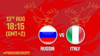 Россия до 16  - Италия до 16. Обзор матча