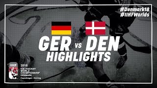 Германия - Дания. Обзор матча