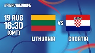 Литва до 16 - Хорватия до 16 . Обзор матча