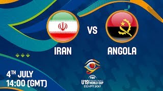Иран до 19 - Ангола до 19. Обзор матча