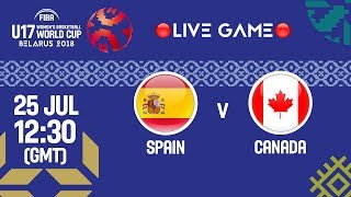 Испания до 17 - Канада до 17. Обзор матча