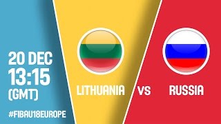 Литва до 18 - Россия до 18. Обзор матча