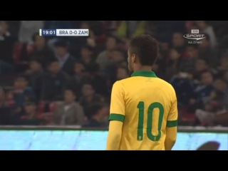 Бразилия - Замбия. Обзор матча