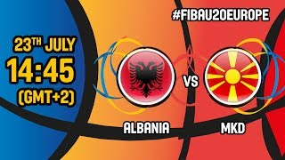 Албания до 20 - Македония до 20. Обзор матча