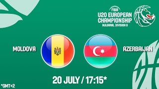 Молдавия до 20 - Азербайджан до 20. Обзор матча