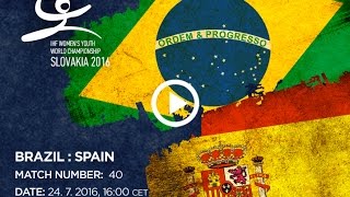 Бразилия до 18 жен - Испания до 18 жен. Обзор матча