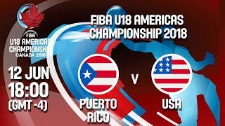 Пуэрто-Рико до 18 - США до 18. Обзор матча