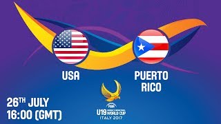США до 19 жен - Пуэрто-Рико до 19 жен. Обзор матча