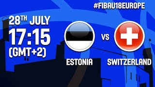 Эстония до 18 - Швейцария до 18. Обзор матча