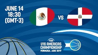 Мексика U16 - Доминиканская Республика U16. Обзор матча