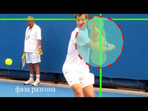 Видео урок: техника удара слева в теннисе