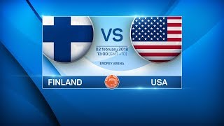 Финляндия - США. Обзор матча
