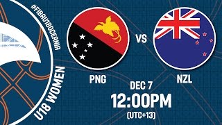 Папуа Новая Гвинея до 18 жен - Новая Зеландия до 18 жен. Обзор матча