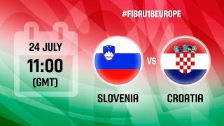 Словения до 18 жен - Хорватия до 18 жен. Обзор матча