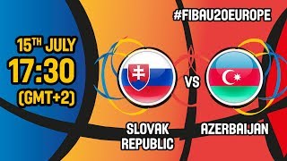 Словакия до 20 - Азербайджан до 20. Обзор матча