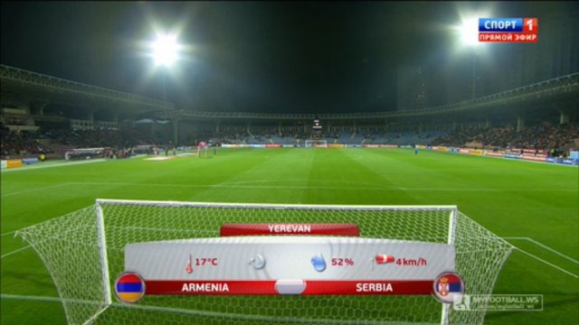 Армения - Сербия. Обзор матча