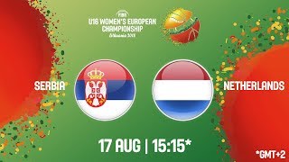 Сербия до 16 жен - Нидерланды до 16 жен. Обзор матча