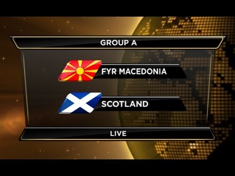 сборная Македонии - сборная Шотландии. Обзор матча