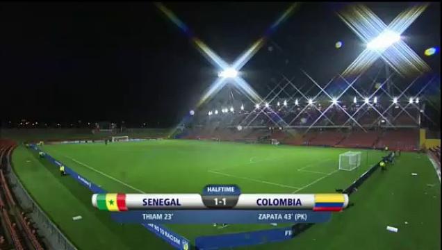 Сенегал U-20 - Колумбия U-20. Обзор матча