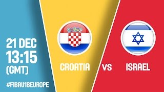 Хорватия до 18 - Израиль до 18. Обзор матча