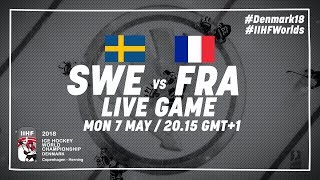 Швеция -  Франция. Обзор матча