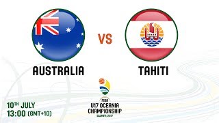 Австралия до 17 жен - Таити до 17 жен. Обзор матча