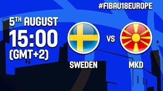Швеция до 18 - Македония до 18. Обзор матча