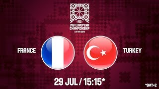 Франция до 18 - Турция до 18. Обзор матча