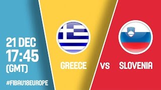 Греция до 18 - Словения до 18 . Обзор матча