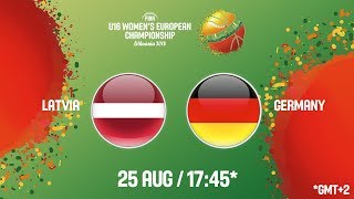 Латвия до 16 жен - Германия до 16 жен. Обзор матча