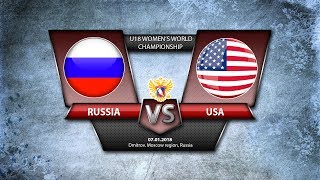 Россия до 18 - США до 18. Обзор матча
