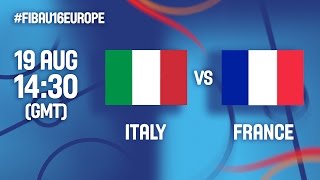 Италия до 16 - Франция до 16 . Обзор матча