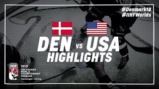 Дания - США. Обзор матча