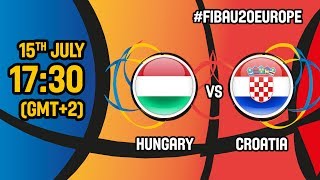 Венгрия до 20 - Хорватия до 20. Обзор матча