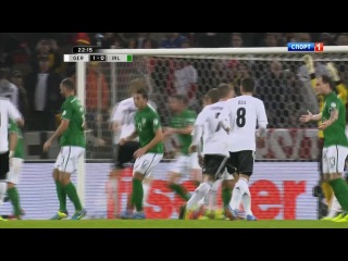 Германия - Ирландия. Обзор матча