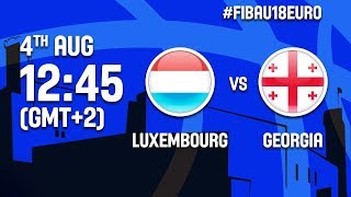 Люксембург до 18 - Грузия до 18. Обзор матча