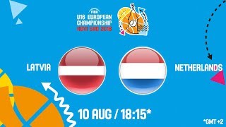 Латвия до 16 - Нидерланды до 16. Обзор матча