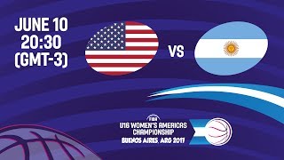 США U16 (Ж) - Аргентина U16 (Ж). Обзор матча