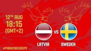 Латвия до 16 - Швеция до 16. Обзор матча