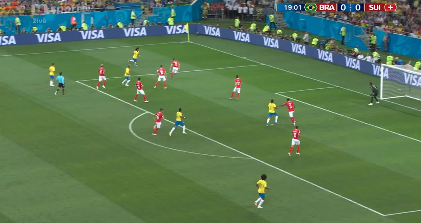 Бразилия - Швейцария. Обзор матча