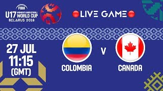 Колумбия до 17 жен - Канада до 17 жен. Обзор матча