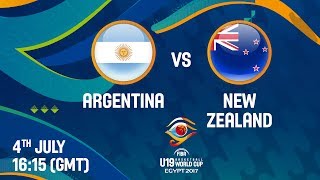 Аргентина до 19 - Новая Зеландия до 19 . Обзор матча