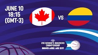 Канада U16 (Ж) - Колумбия U16 (Ж). Обзор матча