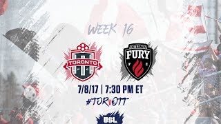Торонто II - Оттава Фьюри. Обзор матча