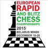 Шахматы - Чемпионат Европы по быстрым шахматам и блицу, эмблема лиги