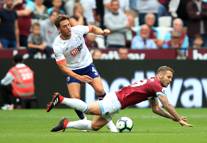 \"Вест Хэм\" проигрывает \"Борнмуту\"